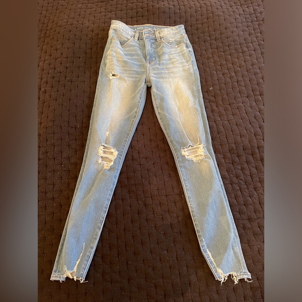 American Eagle high rise jeans